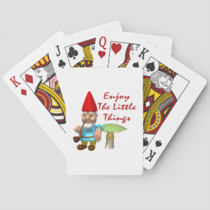 Tyck om småsakgnomen spel kort