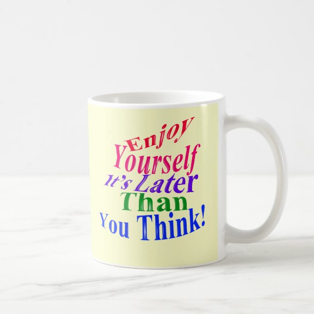 Tyck sig om Yourself! Kaffemugg (Höger)