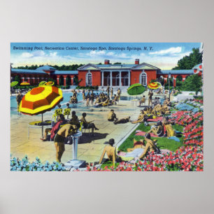 Tycka om den Saratoga Sparekreationen centrera Poster