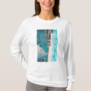 Tycka om vinkar på den havBeachLong stranden, CA T-shirt