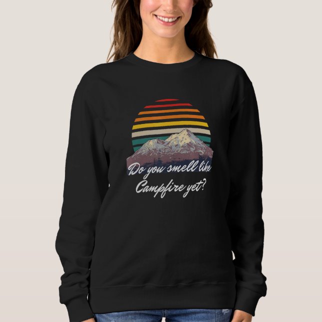 Tycker du om Campfire än Camper utomhus? T Shirt (Framsida)