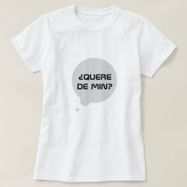Tycker du om mig i Galicien: Quere de min.. vit? Tee