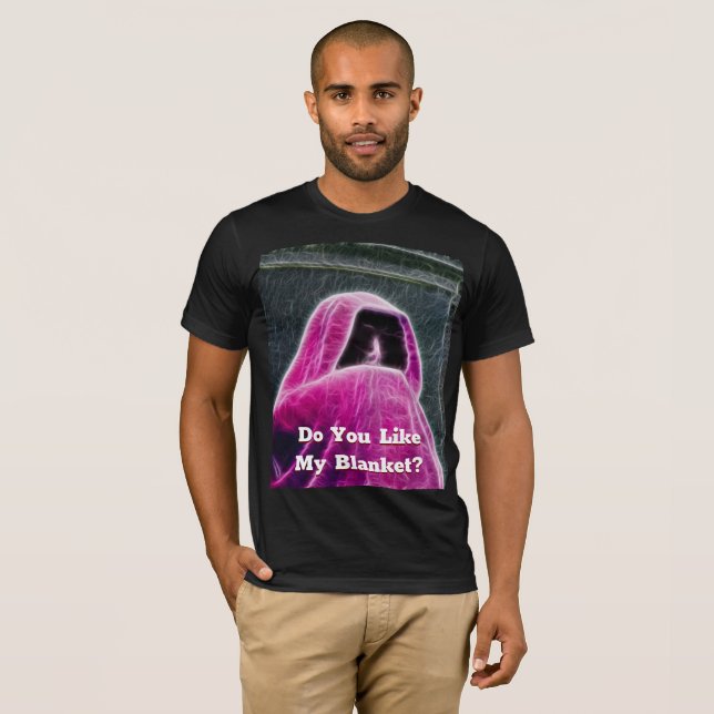 Tycker du om min Blanket? Hooded Reaper T-Shirt (Hel framsida)