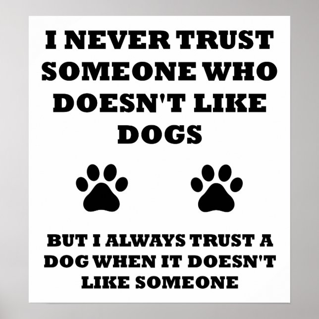 Tycker inte om folk Poster roligt (Framsidan)