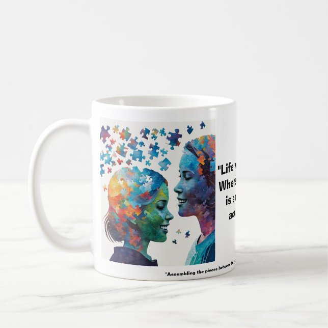 Tydlig bild av ADHD Kaffemugg (Vänster)