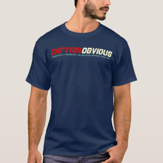 Tydlig kapten t-shirt