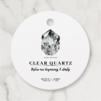 Tydlig Kvarts Kristall Början & Clarity Bröllop