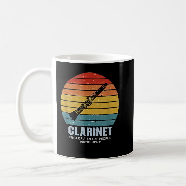 Tydlig typ av smart persondator Retro3 Kaffemugg (Vänster)