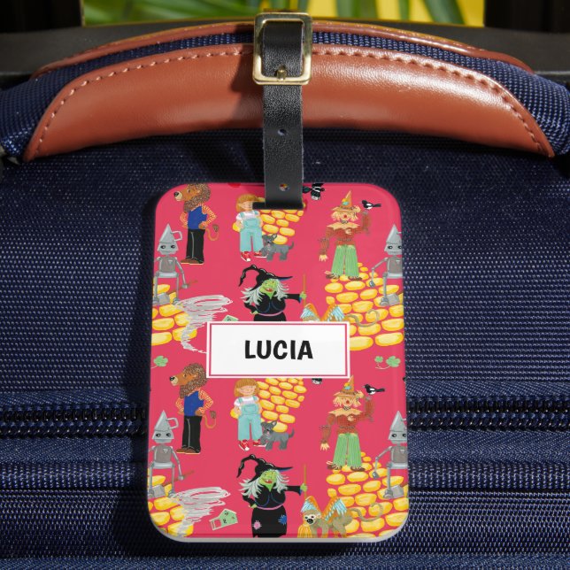 Tydliga tecken på röda barn bagagebricka (Framsida Insitu 2)