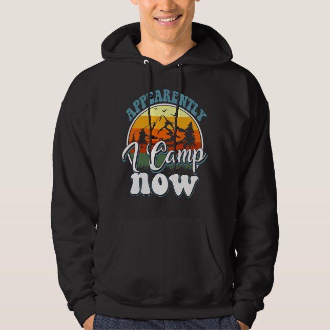 tydligen campar jag nu hoodie (Framsida)