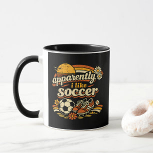 Tydligen gillar jag fotboll mugg
