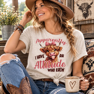 Tydligen Har Jag En Humörig Rolig Ko T Shirt