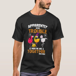 Tydligen Var Vi Problem När Vi Tillsammans Flaming T Shirt