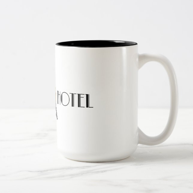 Tydvil hotell - stor kaffemugg - logotyp #1 (Höger)