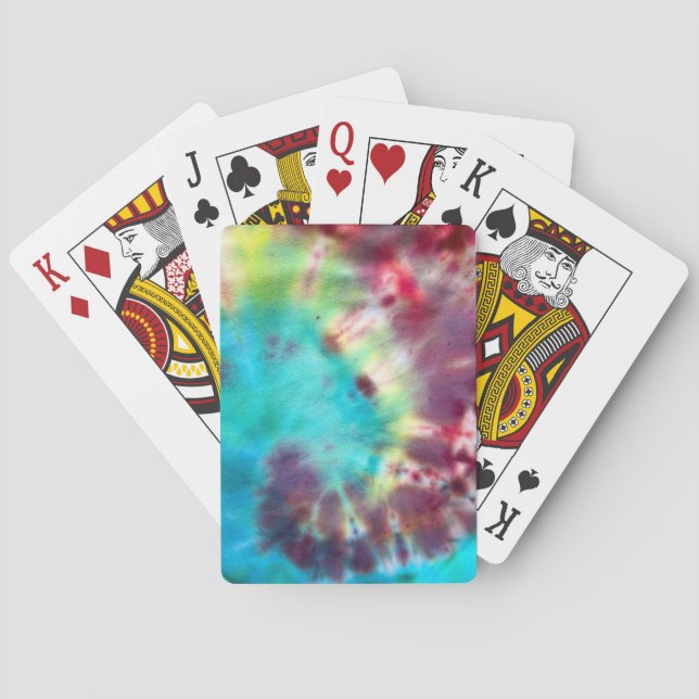 Tye Dye #1 Casinokort (Baksidan)