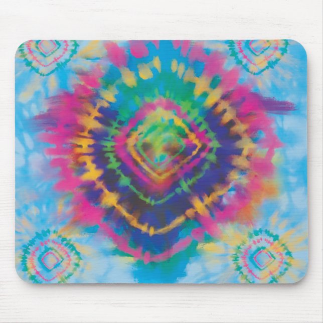 Tye-Dye-2 Mousepad Musmatta (Framsidan)