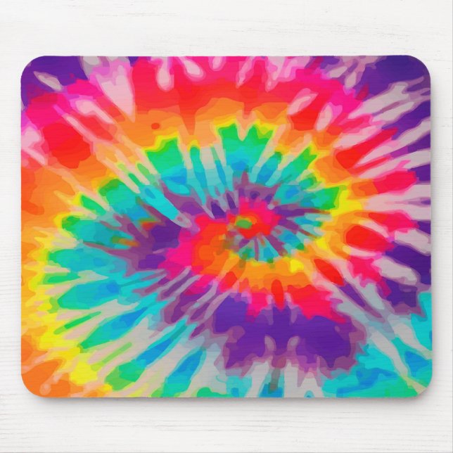 Tye-Dye-3 Mousepad Musmatta (Framsidan)