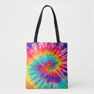 Tye-Dye-3 Tote Tygkasse