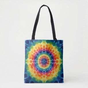 Tye-Dye-4 Tote Tygkasse