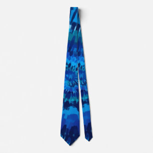 Tye-Dye-Blue Golf Head Cover Slips