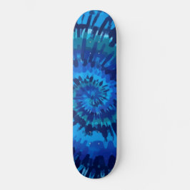Tye-Dye-Blue Skateboard