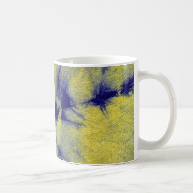Tye Dye Composition nr 11 av Michael Moffa Kaffemugg (Höger)