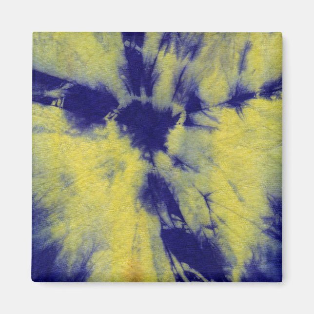 Tye Dye Composition nr 11 av Michael Moffa Magnet (Framsidan)