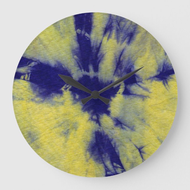 Tye Dye Composition nr 11 av Michael Moffa Stor Klocka (Framsida)