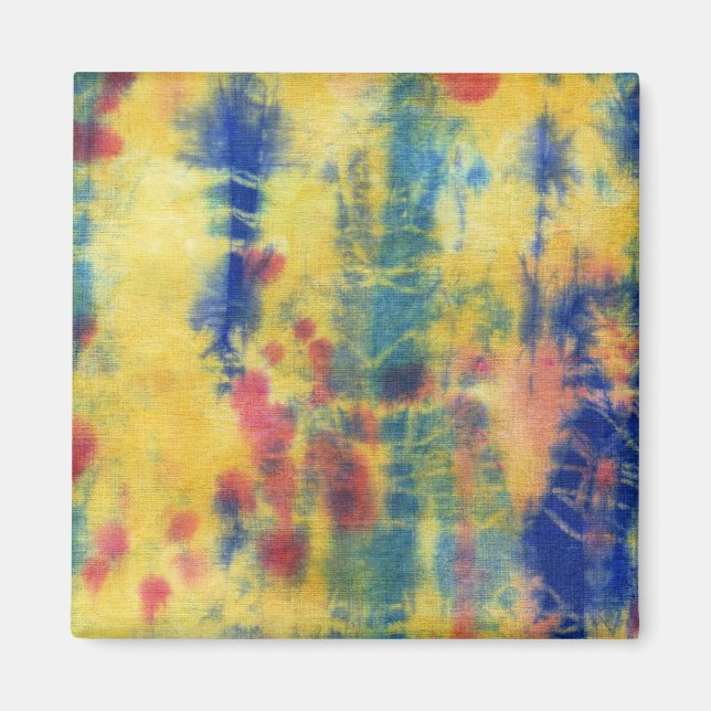 Tye Dye Composition nr 5 av Michael Moffa Magnet (Framsidan)