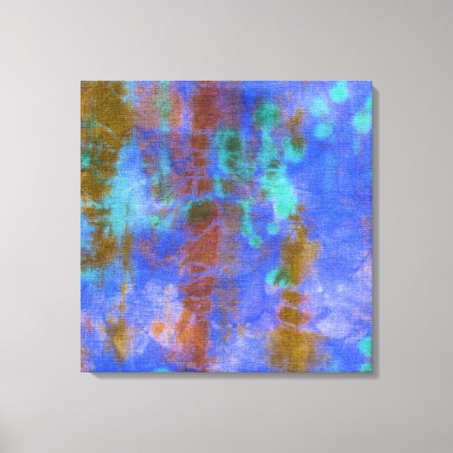 Tye Dye Composition nr 9 av Michael Moffa Canvastryck (Framsida)