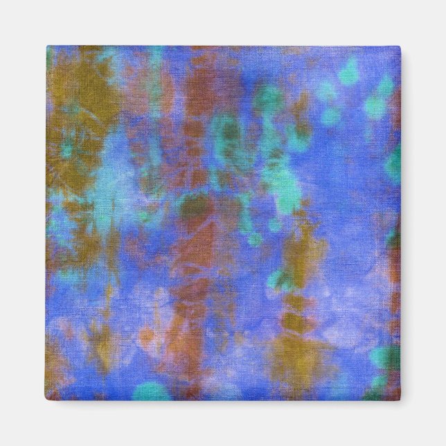 Tye Dye Composition nr 9 av Michael Moffa Magnet (Framsidan)