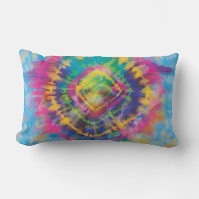 Tye-Dye Lumbarkudde (Framsida)