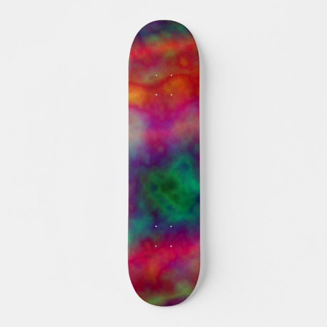 Tye Dye Skateboard (Framsida)