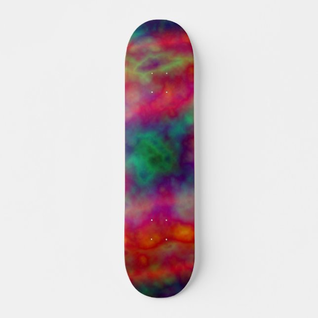 Tye Dye Skateboard (Framsida)