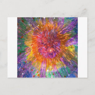 Tye-Dye Vykort