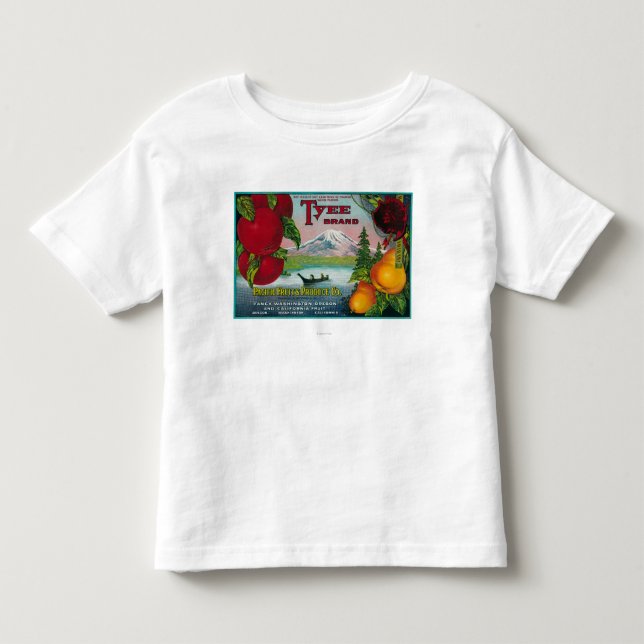 Tyee Pearlåda LabelWA ELLER och CA T Shirt (Framsida)