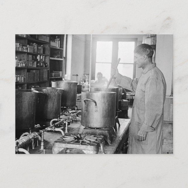 Tyfoid Parry: 1917 Vykort (Framsida)