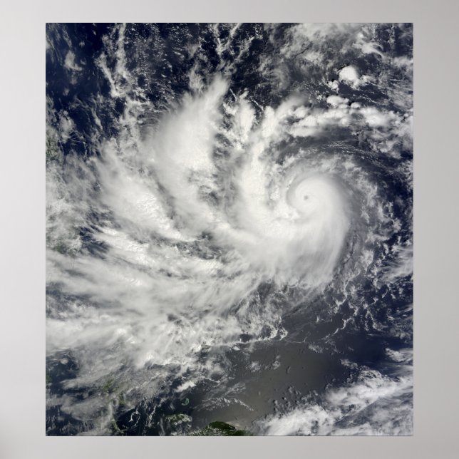 Tyfoon Parma-rubrik västerut Poster (Framsidan)