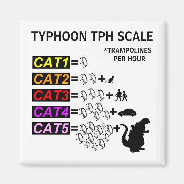 Tyfoon TPH  Fridge Magnet (Framsidan)