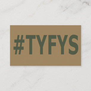 #TYFYSvisitkortar Visitkort