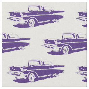 Tyg 1957 för Chevrolet klassikerbil