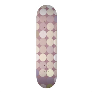 Tyg cirklar det abstrakt mönster skateboard bräda 19,5 cm