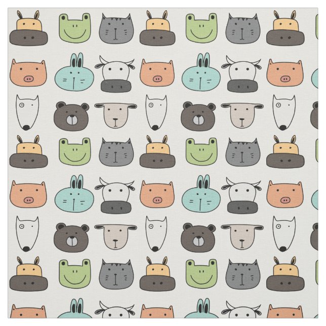 Tyg - djuransikten (Provkarta)