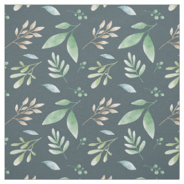 Tyg - Flerfärgad lövverk