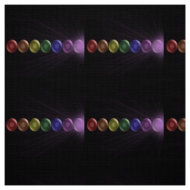 Tyg för 7 Chakra (Provkarta)