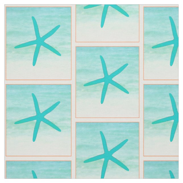 Tyg för blåtthavsjöstjärna (Provkarta)