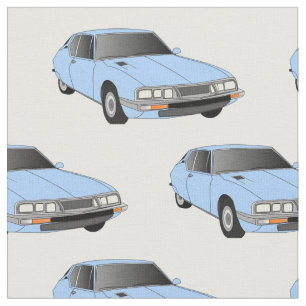 Tyg för Citroen SM isblått
