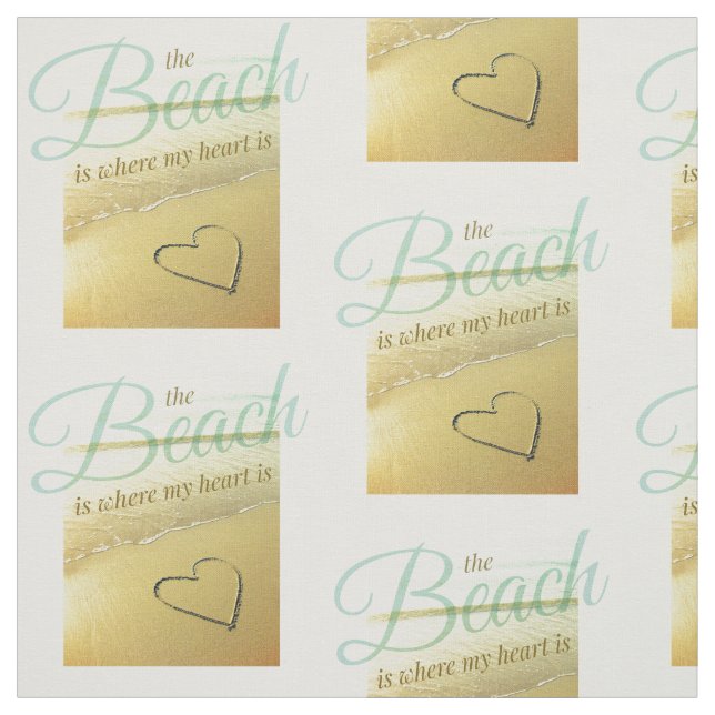 Tyg för foto för strandSandhjärta (Provkarta)