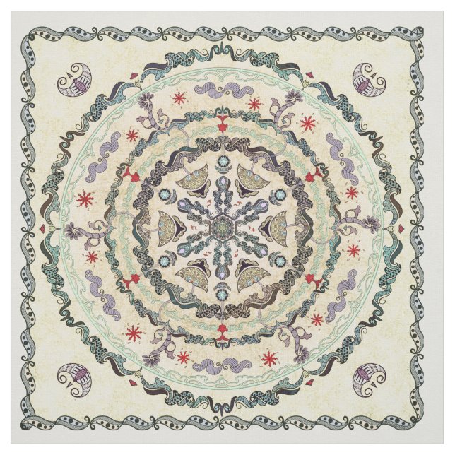 Tyg för HennastilMandala (Provkarta)