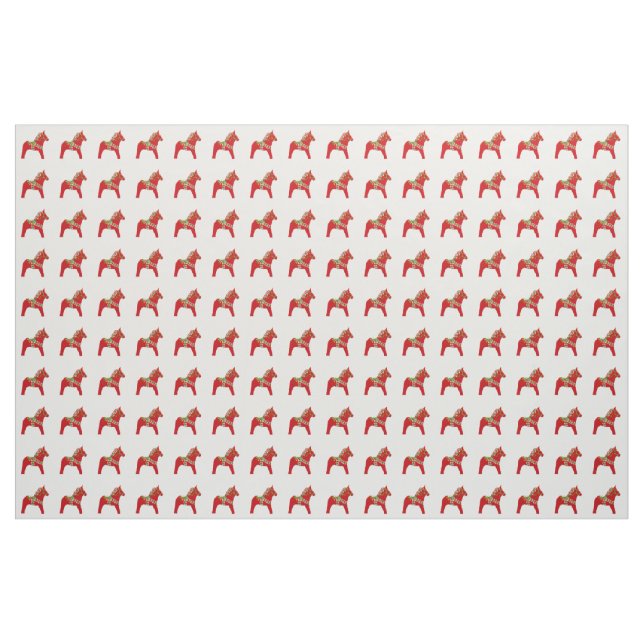 Tyg för julDala häst (Fat Quarter)
